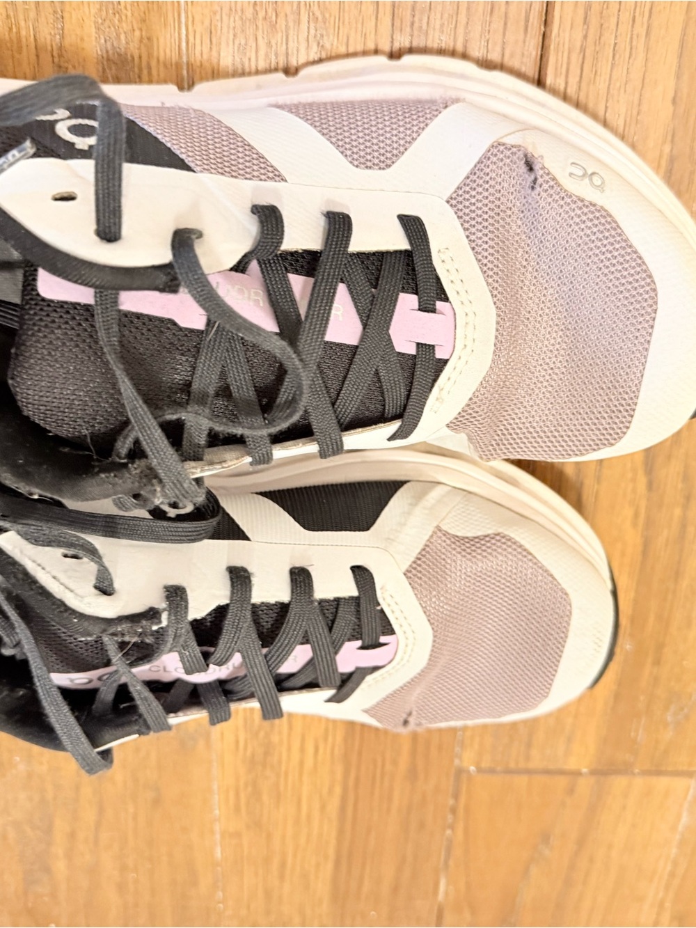 On Running Women's Lightweight Trainers in Pink and Black